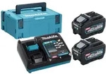 Makita Power Source Kit Li 40V inkl. Schnellladeger&auml;t DC40RA und 2x Akkus BL4050F