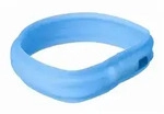 Trixie Flash Leuchtband USB blau | M-L 50 cm/30 mm