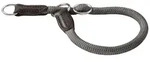 Hunter Dressurhalsung Freestyle grau | 55cm x 10mm Hundehalsband