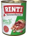 Rinti Pur Kennerfleisch Wild | 12x 800g Hundefutter nass