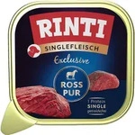 Rinti Singlefleisch Exclusive Ross pur | 10x 150g Hundefutter