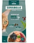 Sanabelle Outdoor mit Ente | 2 kg Katzenfutter trocken