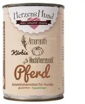 Herzenshund Pferd mit Bio-K&uuml;rbis | 12x400g Hundefutter