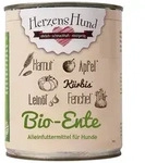 Herzenshund Bio-Ente mit Bio-Gem&uuml;se | 6x800g Hundefutter