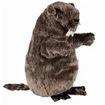 Trixie Biber Hundespielzeug | Pl&uuml;sch 27cm