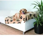 Trixie Barney Fleecedecke | 150 &times; 100 cm, beige | Hundedecke