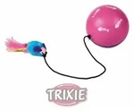 Trixie Turbinio Ball mit Motor Maus | Katzenspielzeug 9 cm