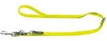 Hunter Convenience Neongelb | 200cm x 20mm verstellbare Hundeleine