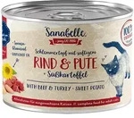 Sanabelle mit Rind & Pute | 6 x 180g Katzenfutter nass