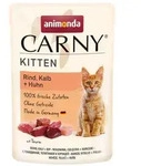 Animonda Cat Carny Kitten Rind, Kalb + Huhn | 12 x 85g Katzenfutter