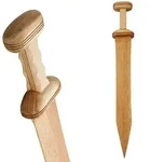 R&ouml;mer Kurzschwert aus Holz