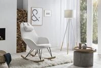 SalesFever Schaukelstuhl Teddyfell 390436