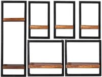 SIT-M&ouml;bel PANAMA Wandregal-Set, 6-teilig 09200-19