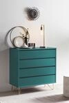 SalesFever Kommode breit mit 4 Schubladen 393604