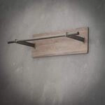 SalesFever Wandgarderobe 85 cm Eiche Dekor 390061