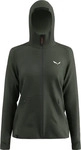 Salewa 00-0000028846-40-5280-dark olive, Puez Merino Durastretch Kapuzenjacke Damen -