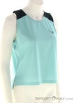 DynaFit 08-0000071742-L-8051, Sky Crop Top, Damen - Dynafit, L 8051 Marine Blue