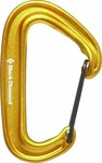 Black Diamond BD2102357003ALL1, Miniwire Carabiner - Black Diamond Yellow