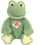 Teddy Hermann 93950 - Frosch Frederik, Pl&uuml;schtier, 32 cm, Herzekind