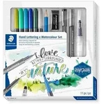 STAEDTLER Schreib- und Zeichbedarf Handlettering Aquarell Set, 11er Set