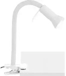 Brilliant Antony Klemmleuchte Energiesparlampe E14 40W Wei&szlig;