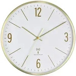 TFA Dostmann 60.3534.53 Funk Wanduhr 30mm x 4.5mm x 30mm Gold