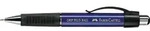 Faber-Castell Kugelschreiber GRIP Plus M blau metallic