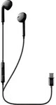 Cellularline In Ear Headset kabelgebunden Schwarz Lautst&auml;rkeregelung