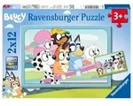 Kinderpuzzle 2x12 Teile - Spa&szlig; mit Bluey