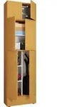 Holz Besenschrank Staubsauger Putzschrank Lona SA