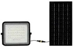 V-TAC VT-80W 7824 LED-Flutlichtstrahler, Solarmodul 19W Leuchtfarben: Neutralwei&szlig;