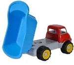Sandfahrzeug LKW Kipper rot/blau