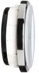 TFA Dostmann 60.3543.02 Funk Funkuhr 90mm x 36mm Chrom (gl&auml;nzend) zum Einbau