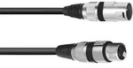 Omnitronic 3022052N XLR Verbindungskabel [1x XLR-Stecker 3 polig - 1x XLR-Buchse 3