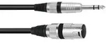 Omnitronic 3022075E XLR Adapterkabel [1x XLR-Stecker 3 polig - 1x Klinkenstecker 6.3