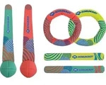 Schildkr&ouml;t Diving Set Neopren, 6er Tauchset, 2 Tauchb&auml;lle, 2 Tauchringe, 2