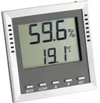 TFA Dostmann Klima Guard Thermo-/Hygrometer Silber 30.5010
