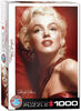 Eurographics 6000-0812 - Marilyn Monroe Portrait in Rot, Puzzle, 1.000 Teile