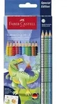 Faber-Castell Buntstifte Colour Grip Dino 10+3