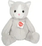 Teddy Hermann 939627 - Schlenkerkatze Trixi, Herzekind-Pl&uuml;schtier, 32 cm