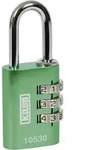 KASP K10530GRED Vorh&auml;ngeschloss 30mm Gr&uuml;n Zahlenschloss