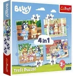 4 in 1 Puzzle - Bluey