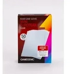 MATTE Mini European-Sized Boardgame Sleeves, transparent matt