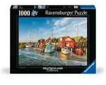 Erwachsenenpuzzle 1000 Teile - Romantische Hafenwelt von Ahrenshoop