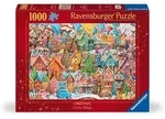 Erwachsenenpuzzle 1000 Teile - Das Dorf der Weihnachtspl&auml;tzchen