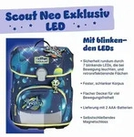 Scout Schulranzen Set Neo LED, Schulranzen Set, 4tlg, Planets