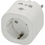 Brennenstuhl 1294880 Wi-Fi Smarte WLAN-Steckdose Innenbereich, Steckdose 3680W