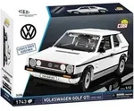 COBI Cars 24358 - Volkswagen Golf GTI 1976-1983, wei&szlig;, Executive Edition, Bausatz