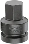 "Gedore IN K 21 19 1956558 Innen-Sechskant Kraft-Steckschl&uuml;sseleinsatz 19mm 1" (25