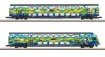 M&auml;rklin 87307 Z Doppelstockwagen-Set Touristik 2 der DB AG Doppelstock-Steuer- und